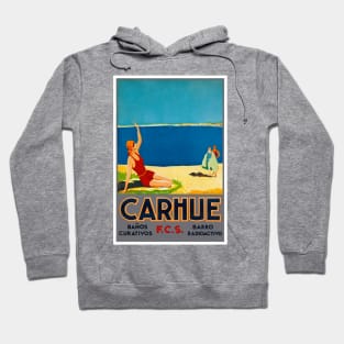 Vintage Travel Poster Carhue Argentina Hoodie